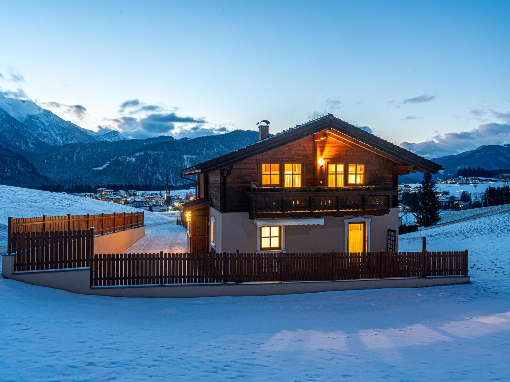 Ferienhaus Elfi Abtenau Bagian luar foto